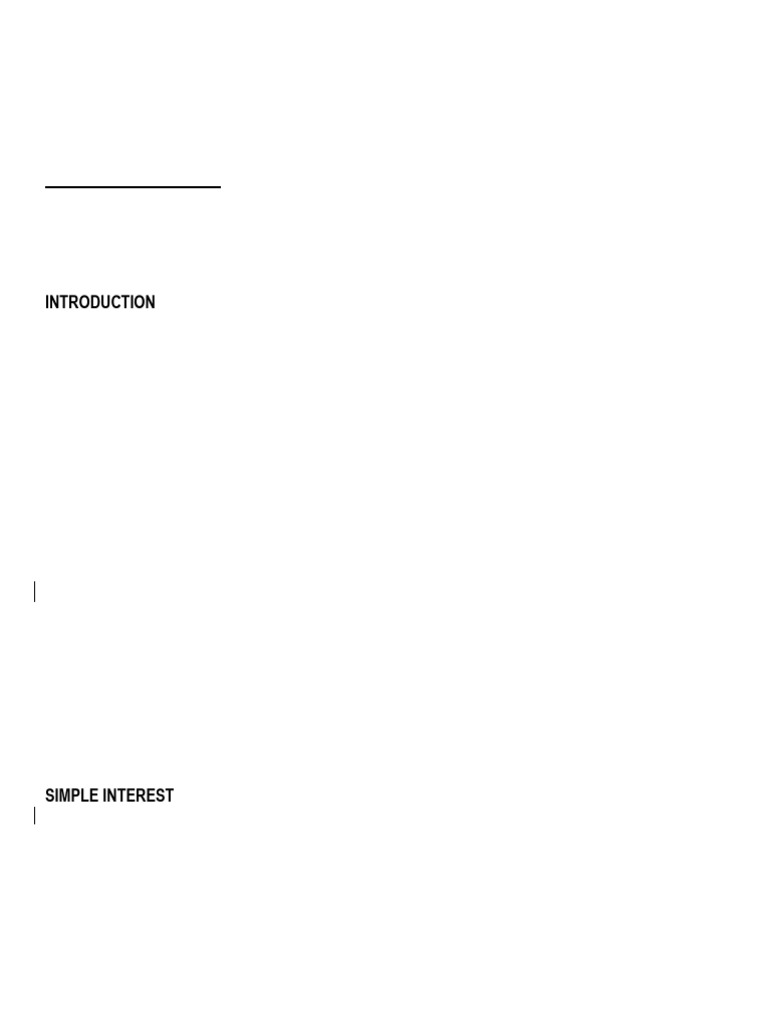 Module 2 - Mathematics of Finance | PDF | Interest | Present Value