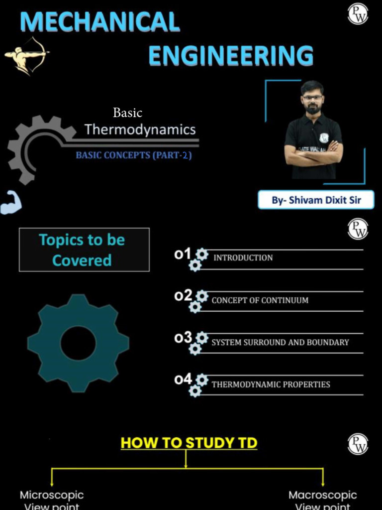 Basic Thermodynamics 02 Class Notes | PDF