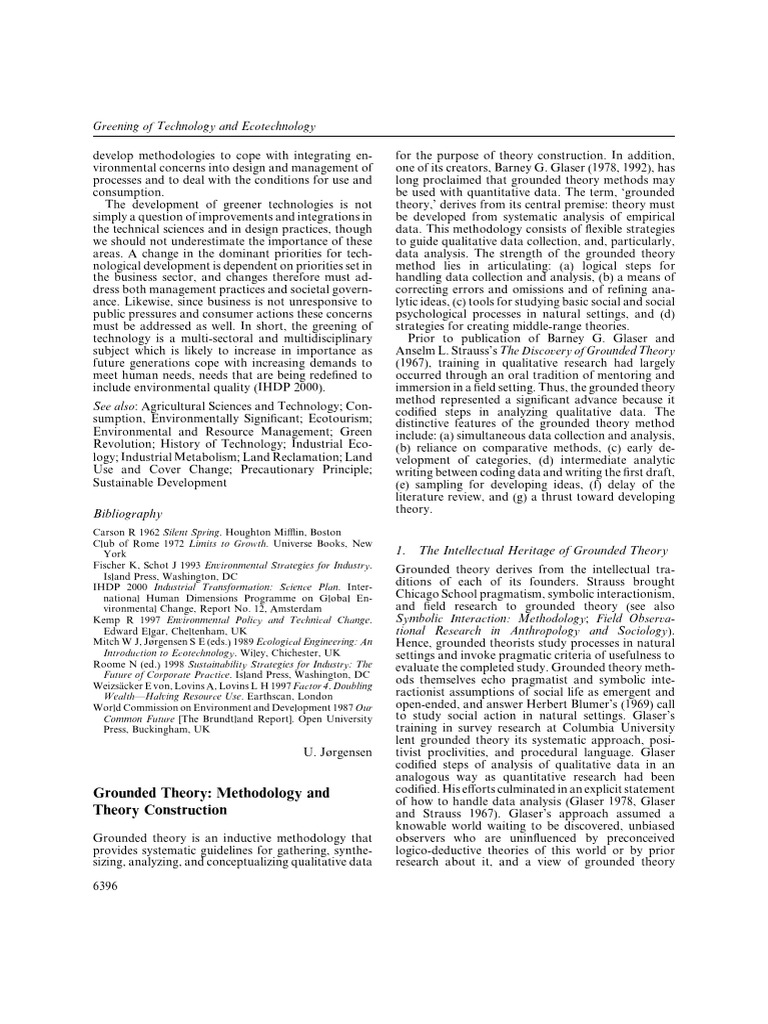 Grounded Theory in Qualitative Research | PDF | Qualitative Research ...