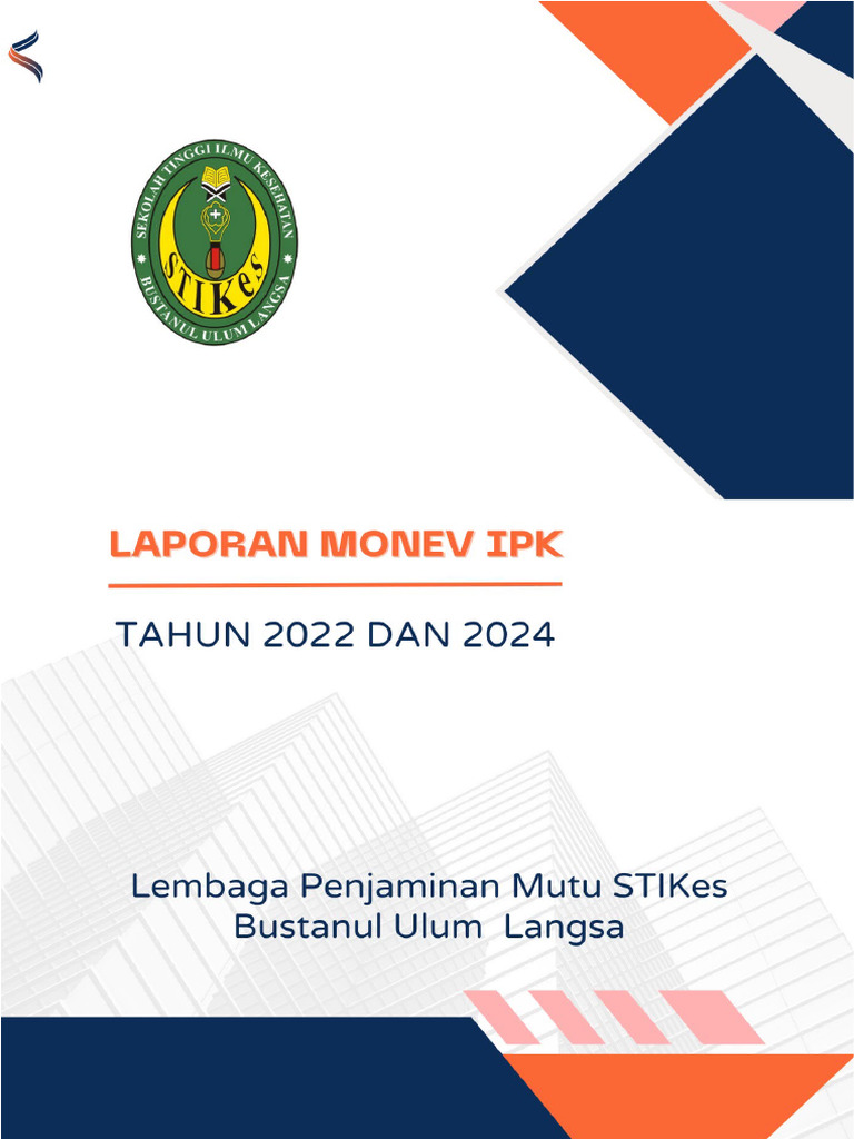 Monev IPK Mahasiswa STIKes 2024 | PDF