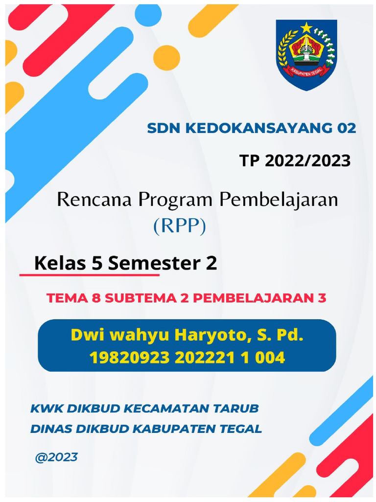 Cover RPP T8ST2Pb3 | PDF