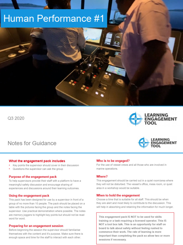 Human Performance Q3 2020 | PDF | Safety