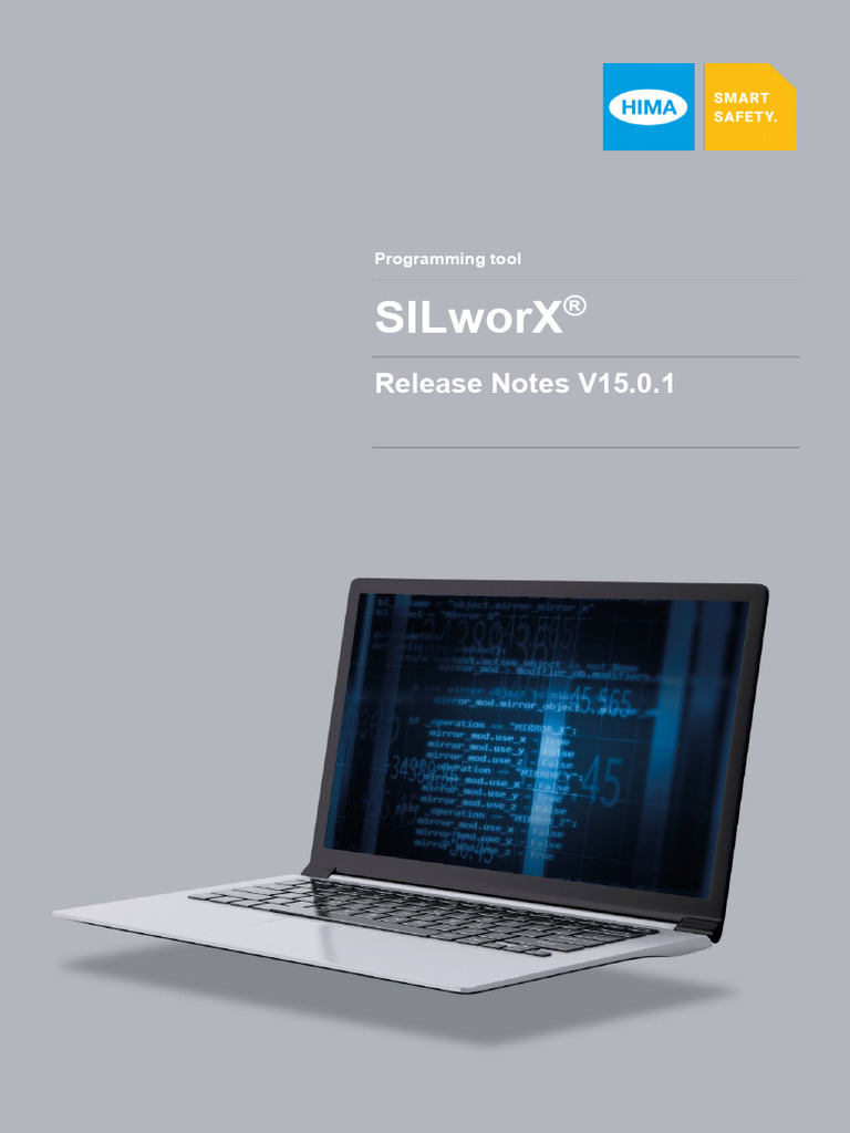 SILworX V15.0.1 Release Notes | PDF | Microsoft Windows | Computing