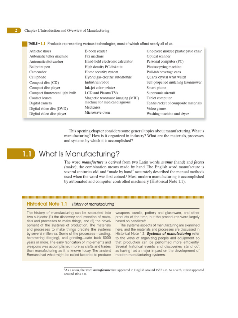 Introduction to Manufacturing Systems | PDF | Equipment