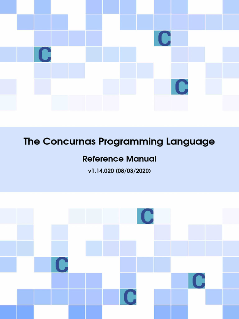 Concurnas Programming Language Manual | PDF | Class (Computer ...