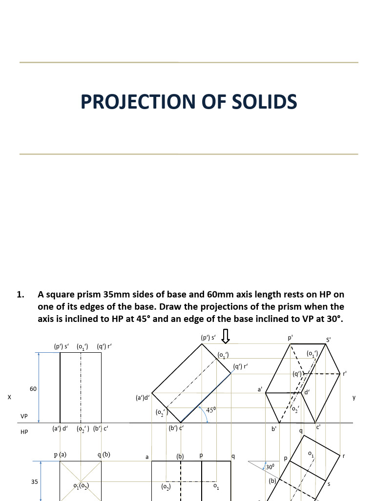 Projections of Square and Pentagonal Prisms | PDF | Chess | Chess Theory