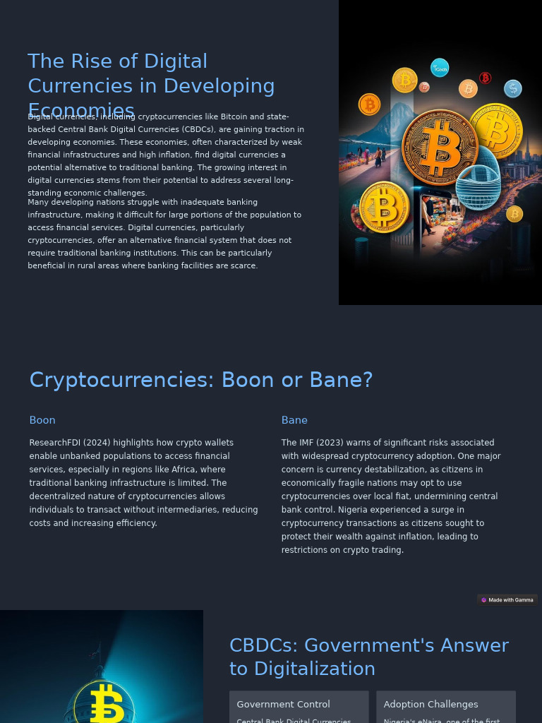 The Rise of Digital Currencies in Developing Economies | PDF |  Cryptocurrency | Bitcoin