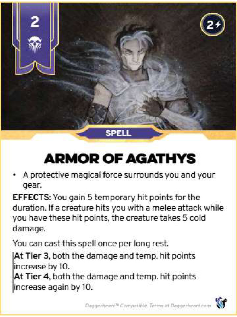 Armor of Agathys | PDF