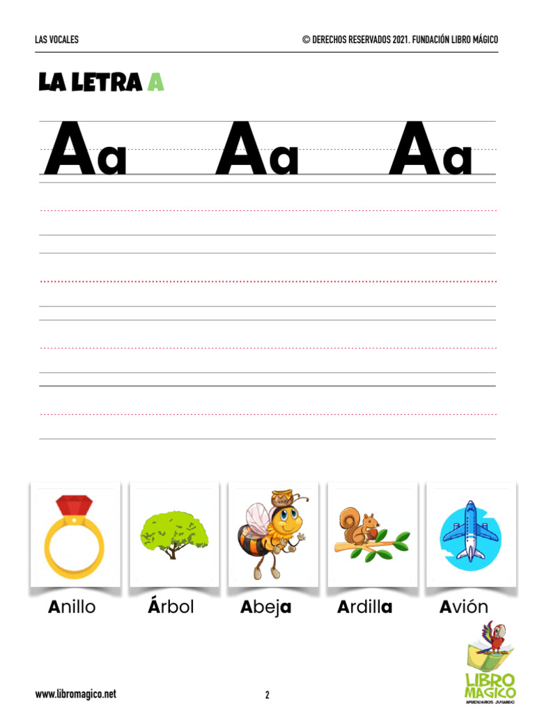 Letra A | PDF