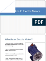 Introduction To Electric Motors