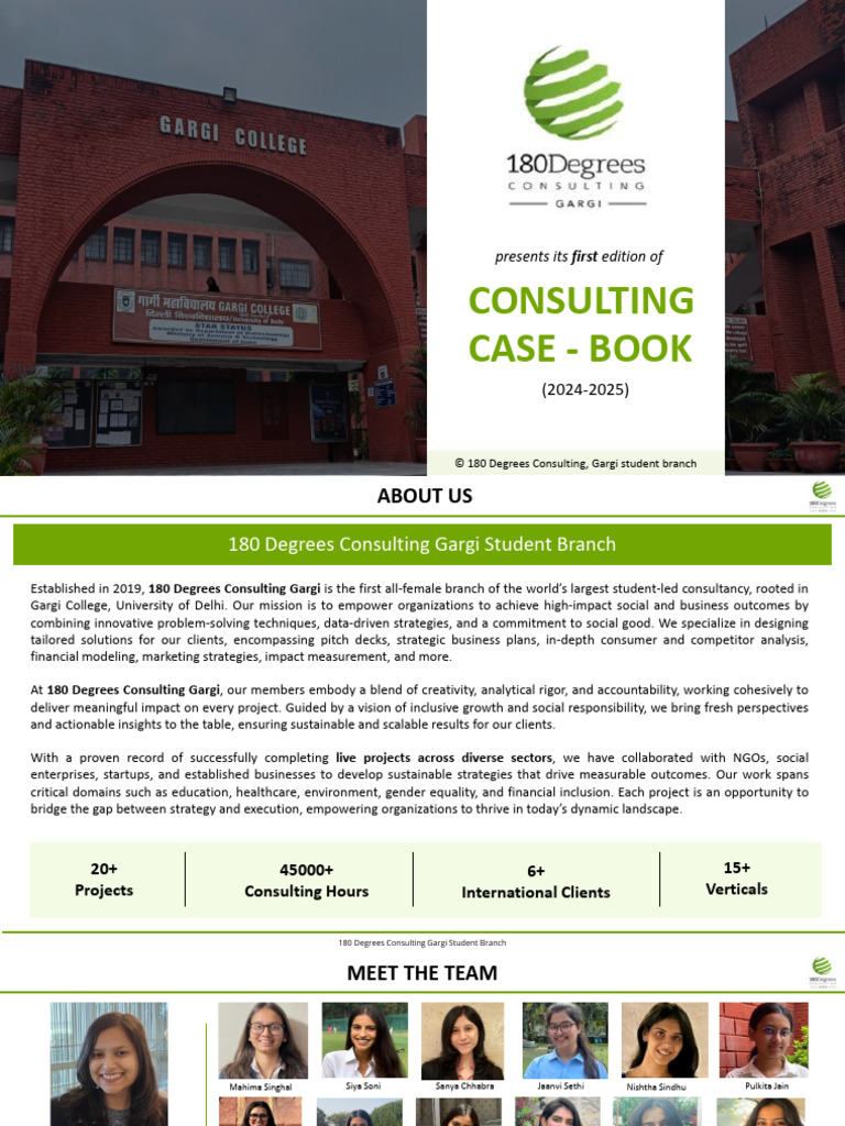 Consulting Case Book Presents Its Edition of PDF Market