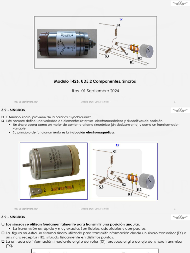 clasificaci-n-y-funcionamiento-de-sincros-pdf-ingenieria-el-ctrica