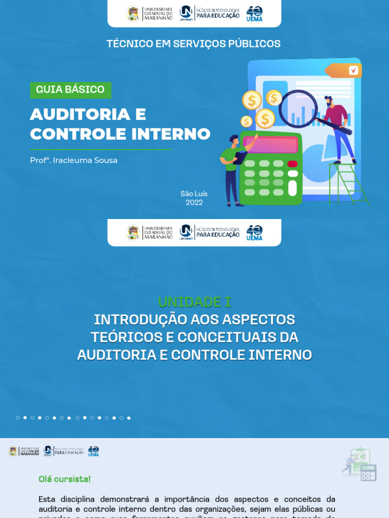Guia de Auditoria e Controle Interno | PDF | Auditoria interna ...