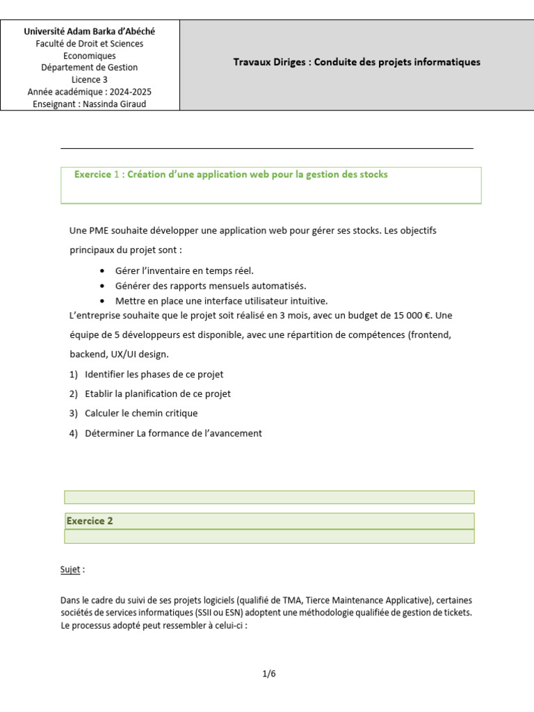 Gestion de projets informatiques PME | PDF | Informatique | Informatique