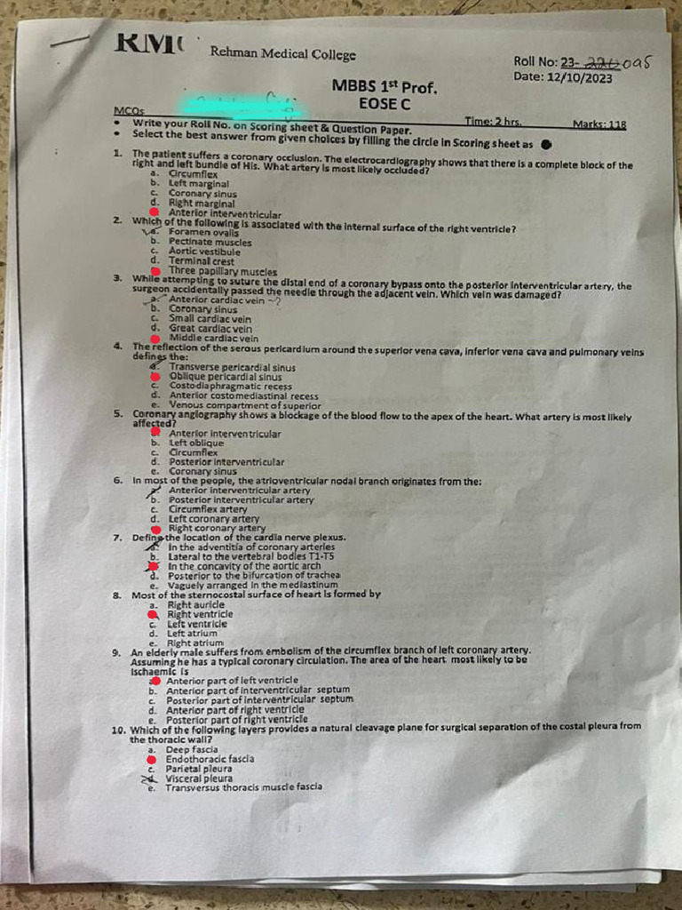 RMC Paper C | PDF