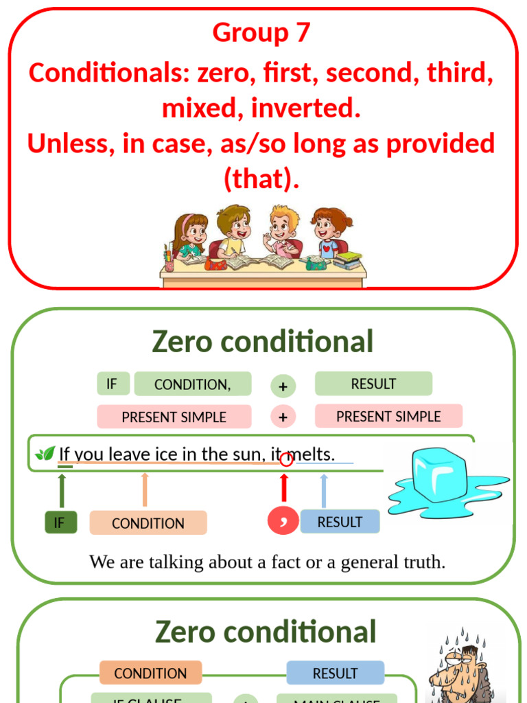 Understanding English Conditionals | PDF | Clause | Linguistics