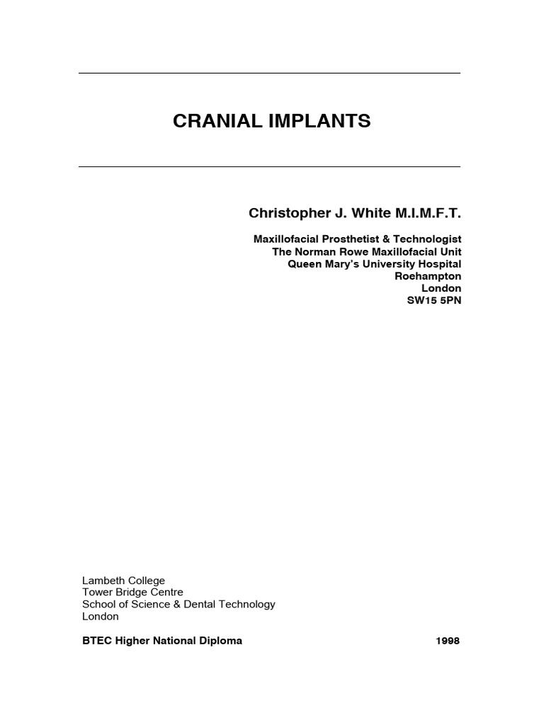 Cranio implants copy pdf skull metals