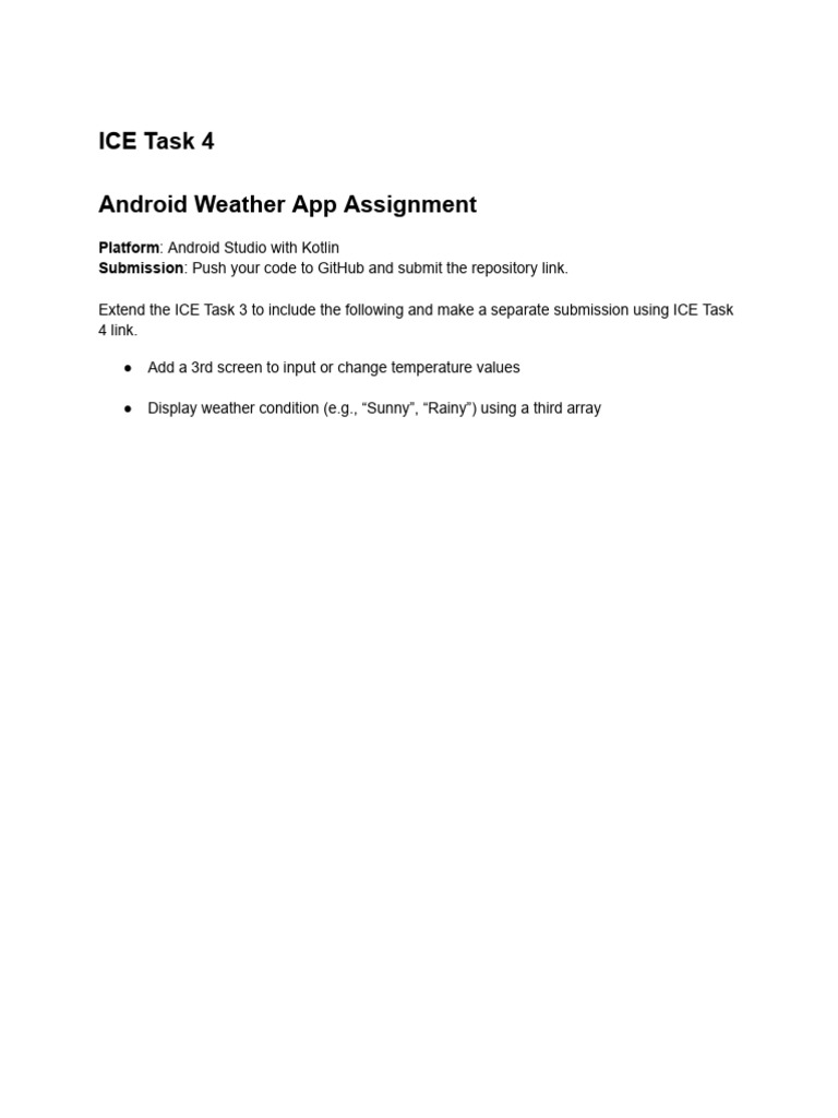 ICE Task 4 - IMAD | PDF