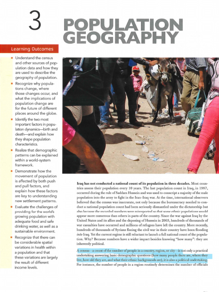 Benefits of Census & Population Factors | PDF