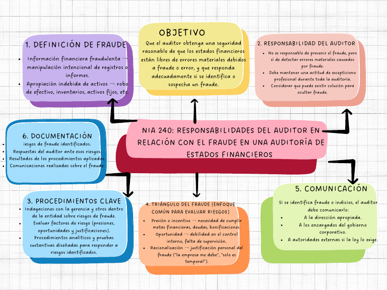 Auditoría y Fraude: NIA 240 Explicada | PDF | Fraude | Auditoría