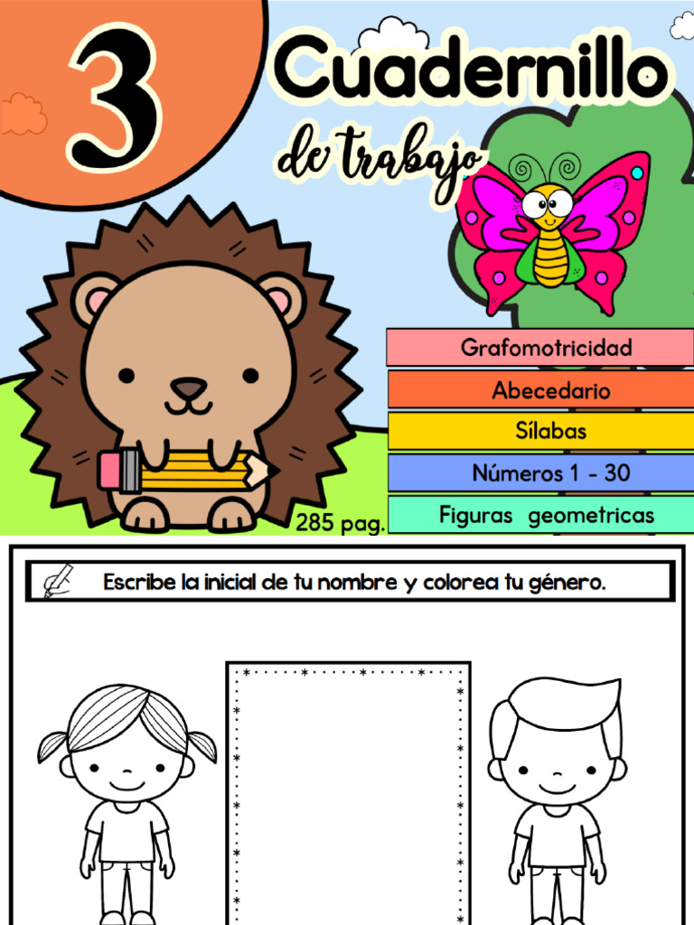 Preescolar 3 Cuadernillo | PDF