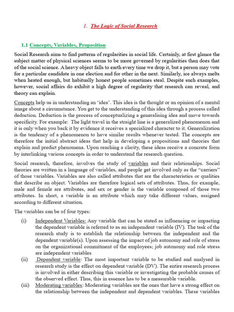 Understanding Operationalization in Sociology | PDF | Hypothesis | Concept