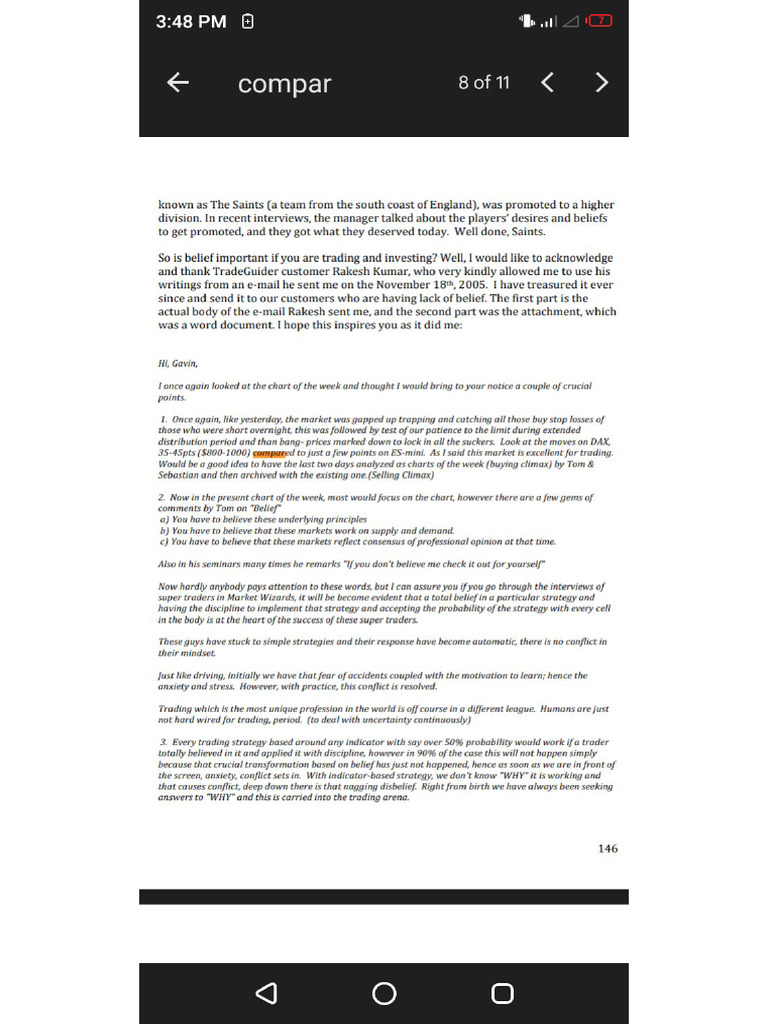 Gavin Letter | PDF
