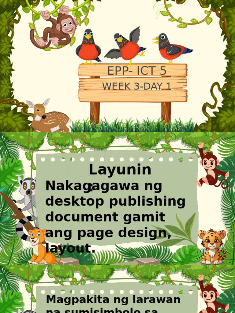 Day 1 - q1 Epp Ict 5 Week 3 | PDF