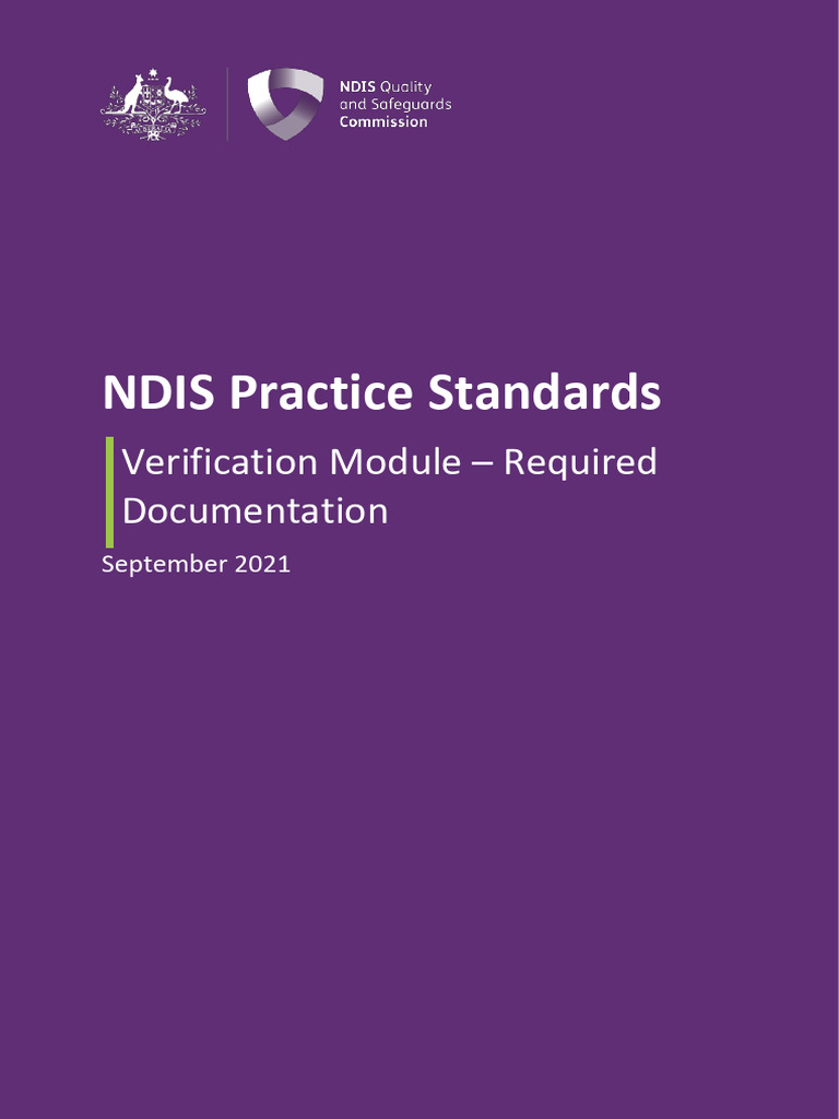 NDIS Verification Module Documentation | PDF | Identity Document ...