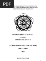 Download Pengaruh Standar Operasional Prosedur Bellboy Terhadap Kinerja Di Front Office Departement by Komang Deli SN89962810 doc pdf