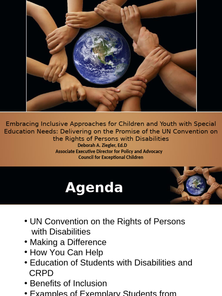 Inclusive Education for Children with Disabilities | PDF | Ratification ...