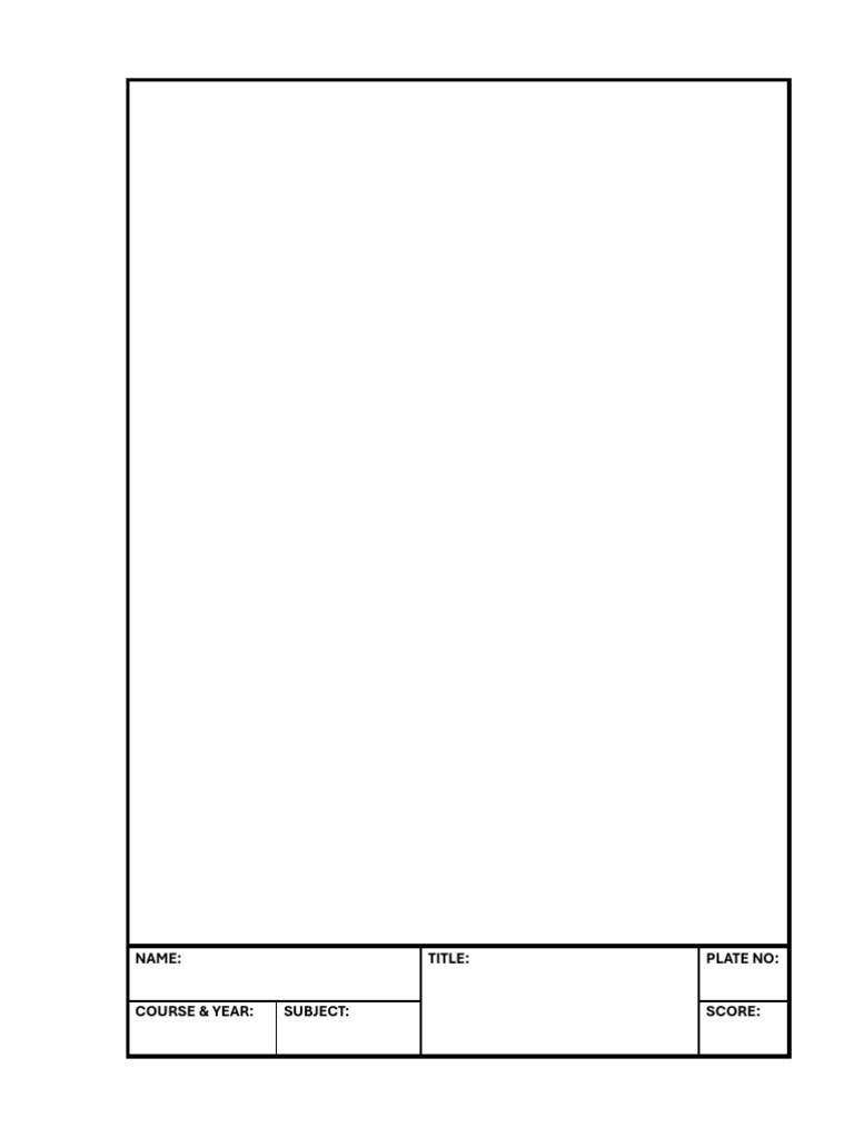 Problem Set Final Template 2025 | PDF