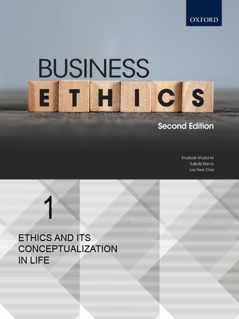 Chapter 1 - Ethics and Its Conceptualization in Life | PDF | Morality ...