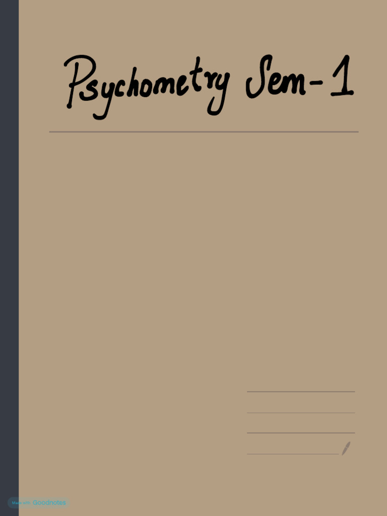Understanding Psychological Testing | PDF | Level Of Measurement ...