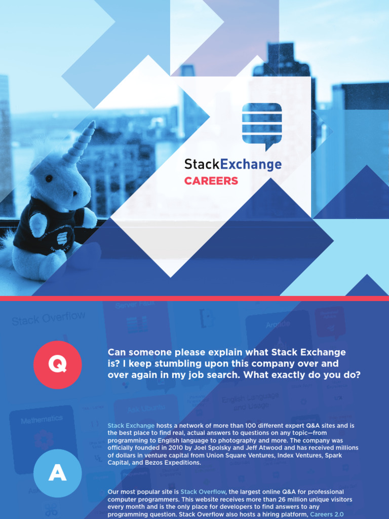 Stack Exchange Candidate Brochure | PDF | Computing