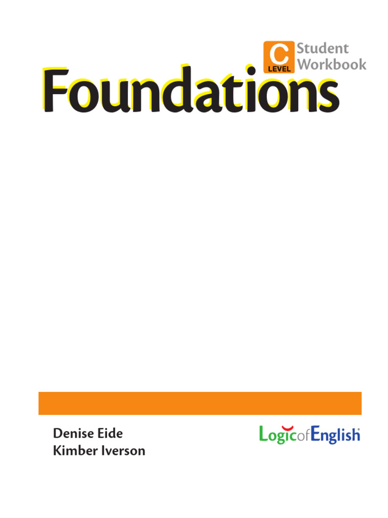 Foundations Level C Student Workbook | PDF