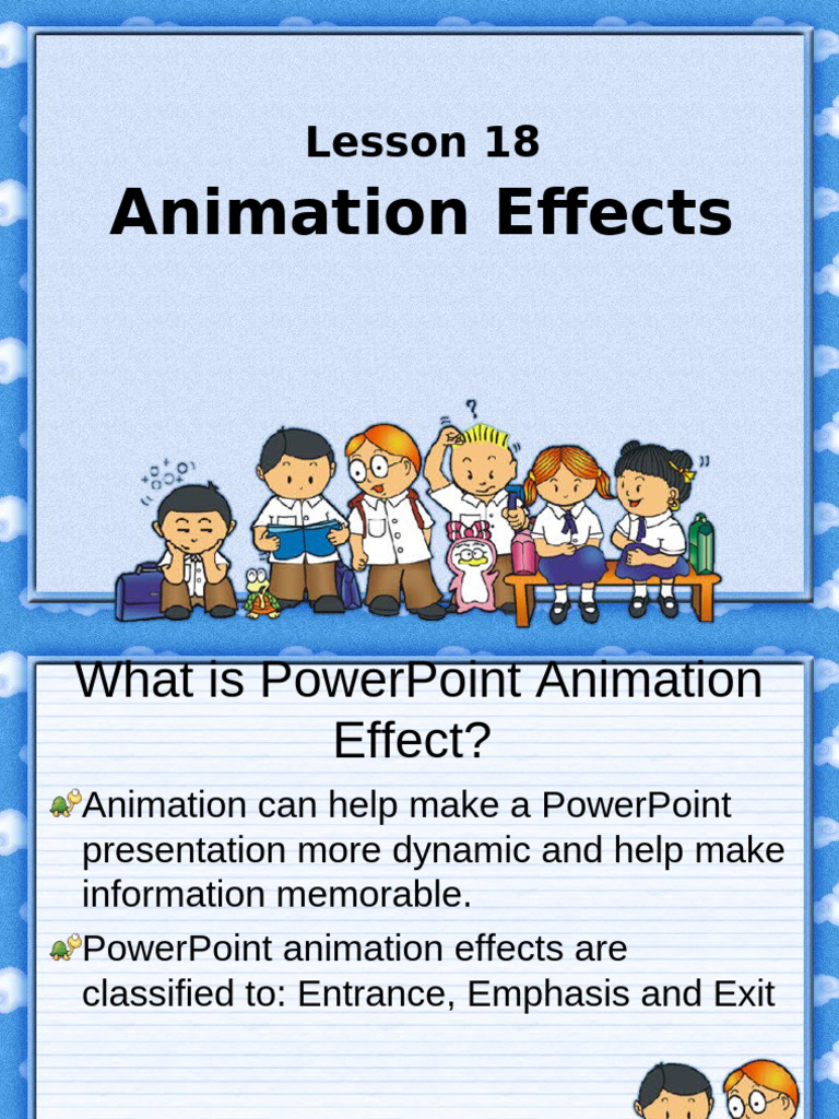 PowerPoint Animation Effects Guide | PDF