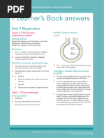 Science-Workbook-8 Answer Key | PDF