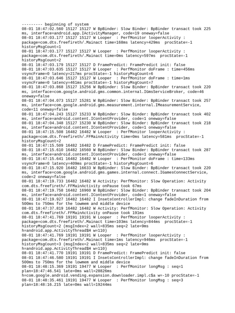 Free Fire Shader File Error Log | PDF | Java (Programming Language ...