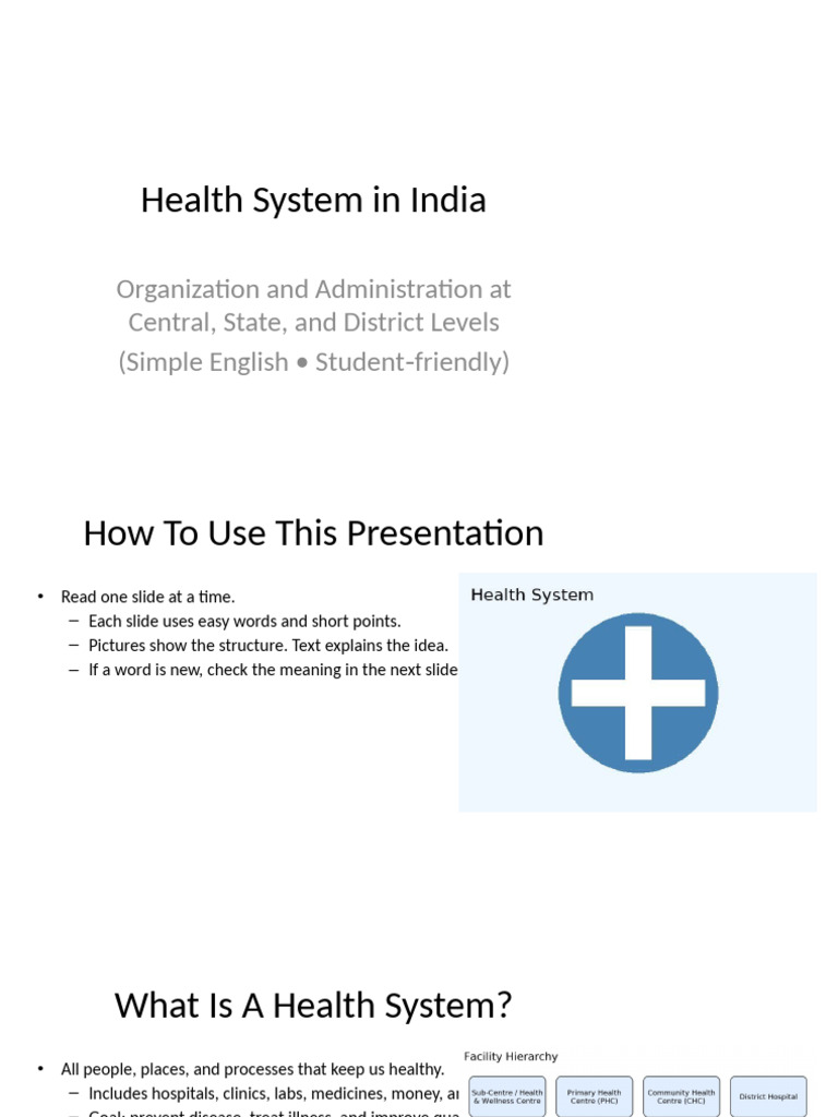 Government's Role in India's Health System | PDF | Hospital | Public Health