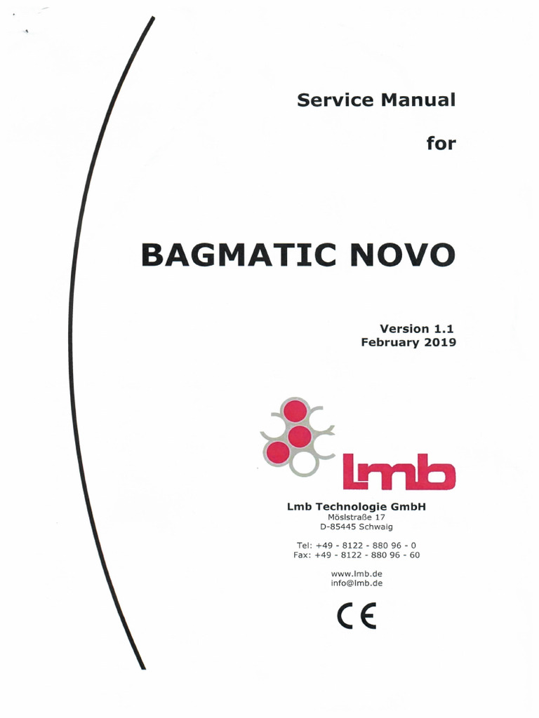 Blood Collection Monitor LMB Bagomatic Novo Service Manual | PDF