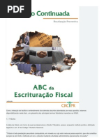 ESCRITURAÇÃO FISCAL