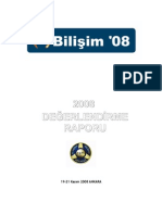 Türkiye Bilişim Derneği - Değerlendirme Raporu 2008