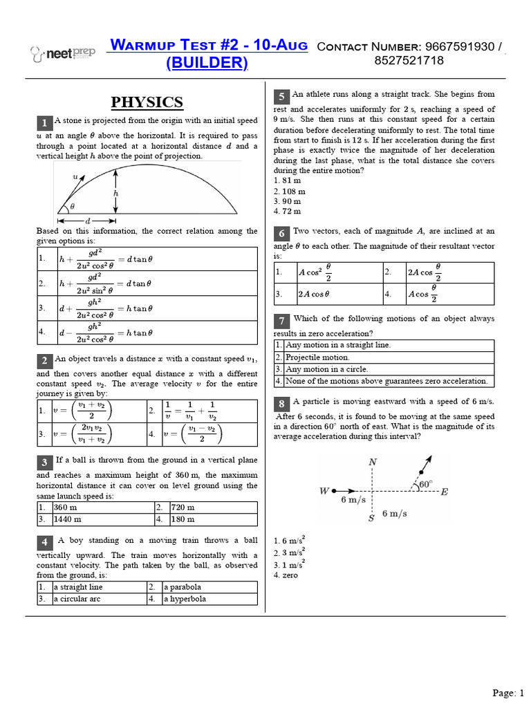 Key - 5832380 - 2025-07-30 ggjj0000 | PDF | Acceleration | Velocity