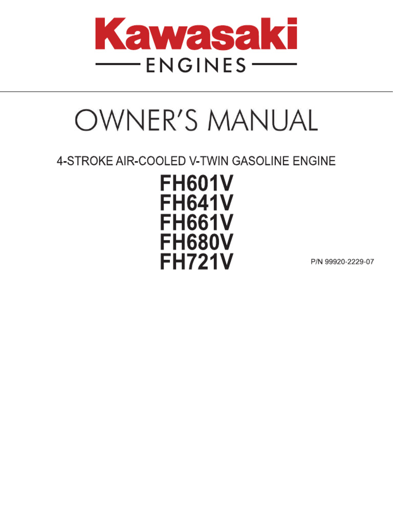 Engine Safety and Maintenance Guide | PDF | Gasoline | Motor Oil