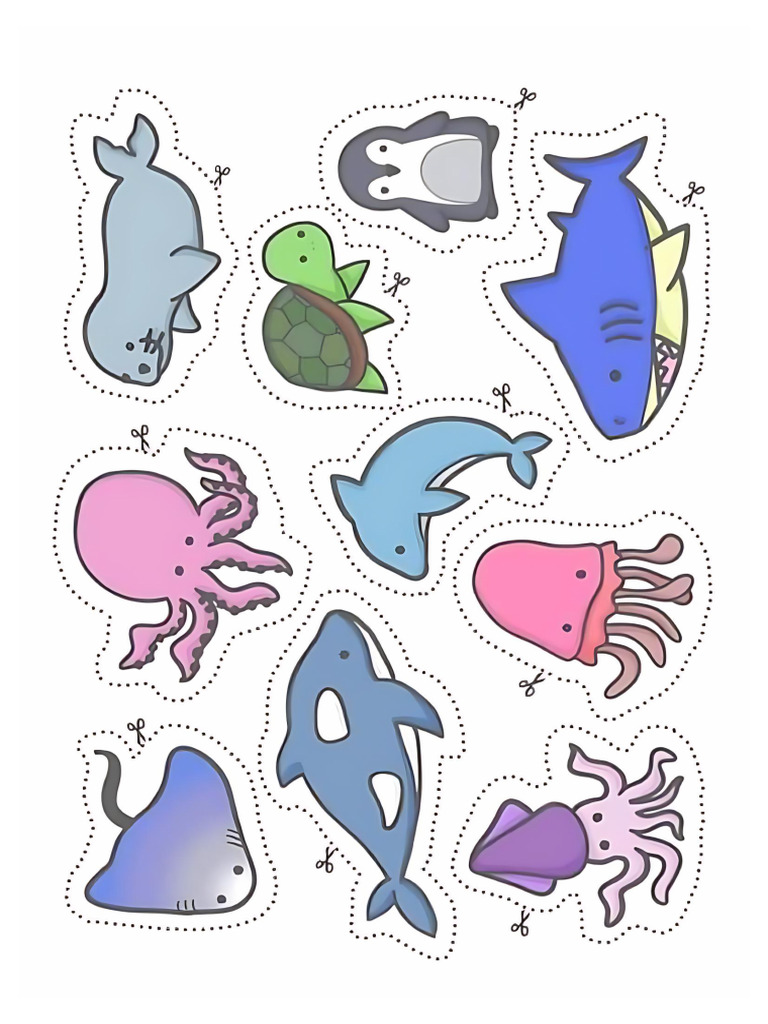 Sea Creatures | PDF