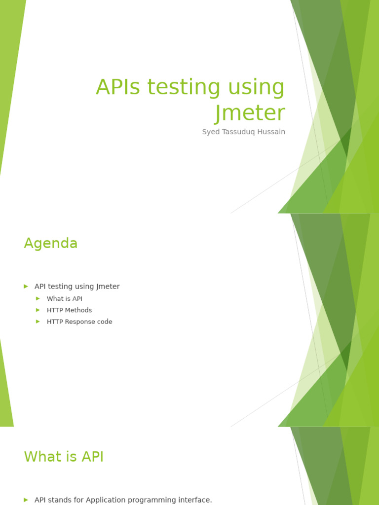 API Testing with JMeter Guide | PDF