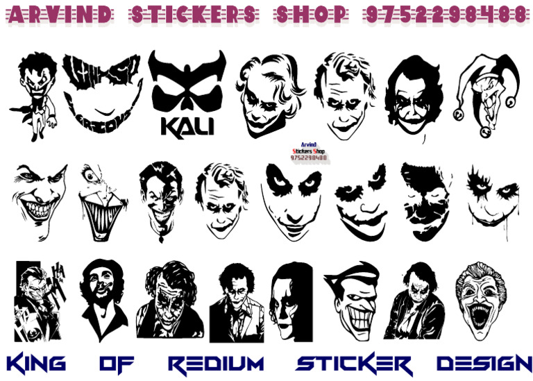 King of Redium Sticker Design | PDF