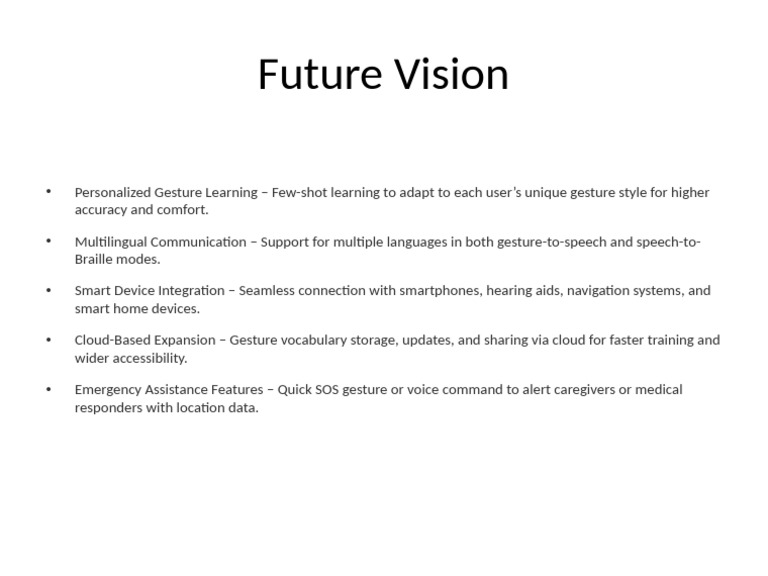 Future Vision Slide | PDF