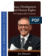 Peace, Development and Human Rights: Jan Eliasson